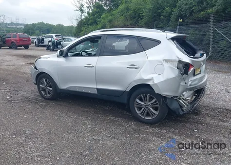 2014 Hyundai Tucson Se from USA, damaged, VIN KM8JU3AG5EU831589